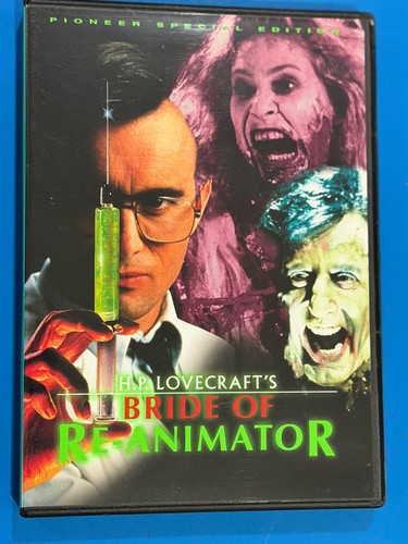 Bride animator dvd - of, re-animator