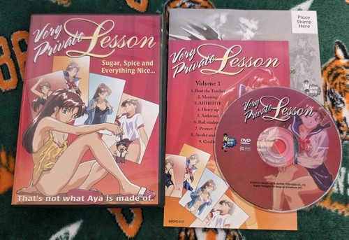 Dvd very private lesson - very,